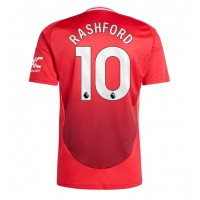 Pánský Fotbalový dres Manchester United Marcus Rashford #10 2024-25 Domácí Krátký Rukáv